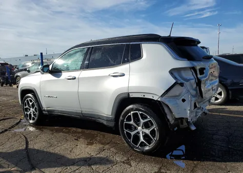 2024 Jeep Compass Limited z USA, uszkodzony, nr VIN 3C4NJDCNXRT141305